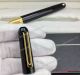 2018 Clone Montblanc M Marc Newson Rollerball Black & Gold Clip139 (4)_th.jpg